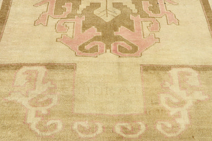 4 x 6 Vintage Turkish Kars Rug 53064