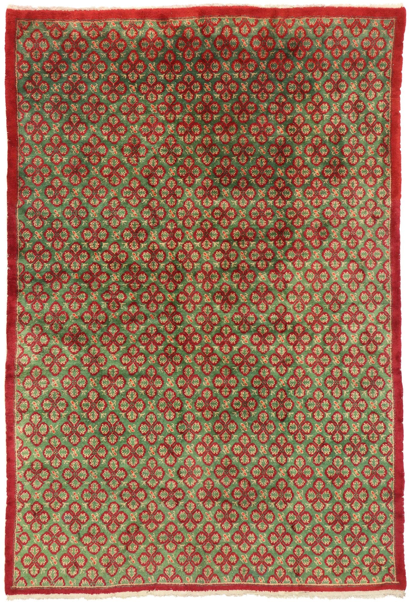 8 x 12 Vintage Turkish Sivas Rug 53067