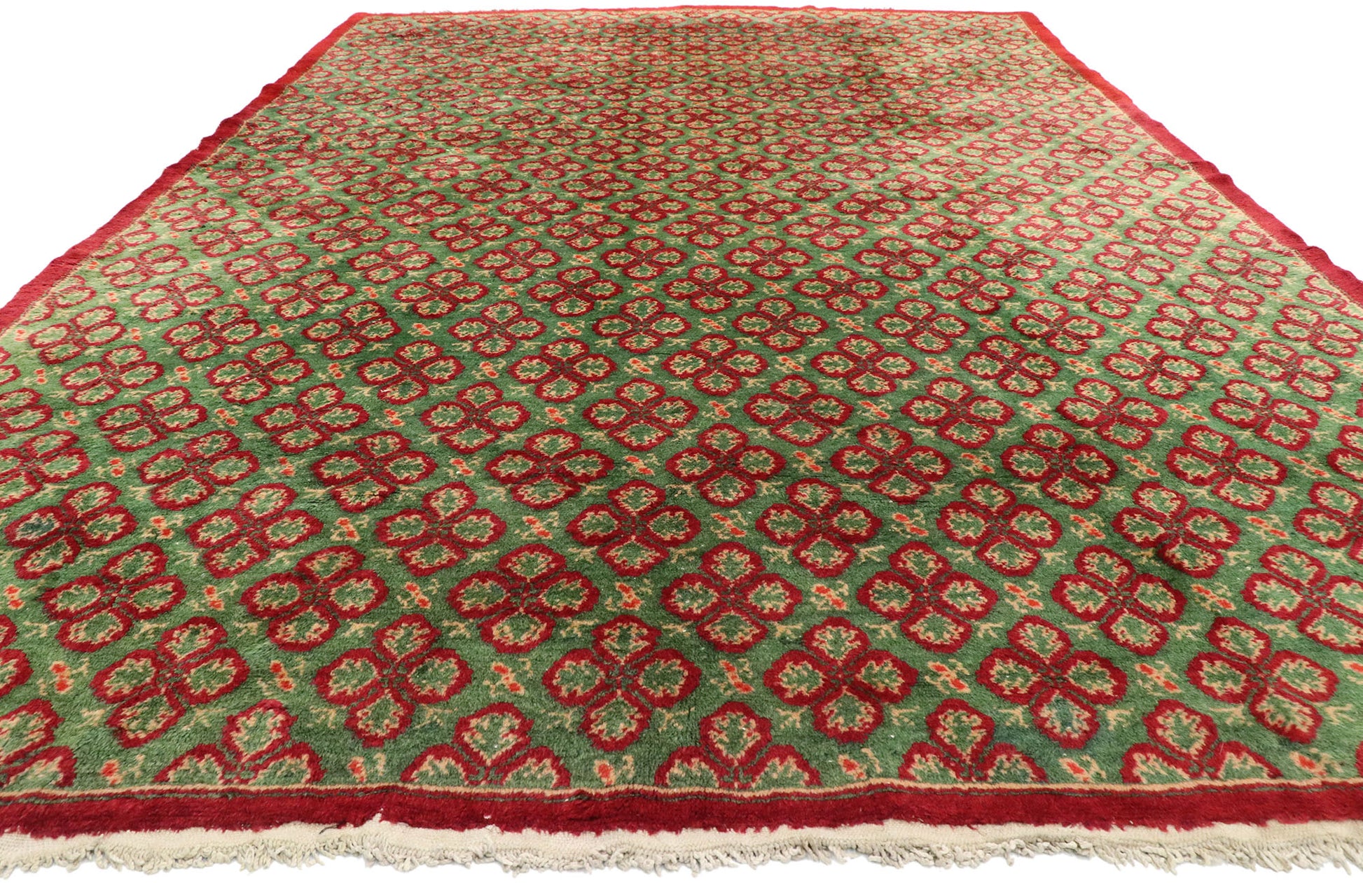 8 x 12 Vintage Turkish Sivas Rug 53067