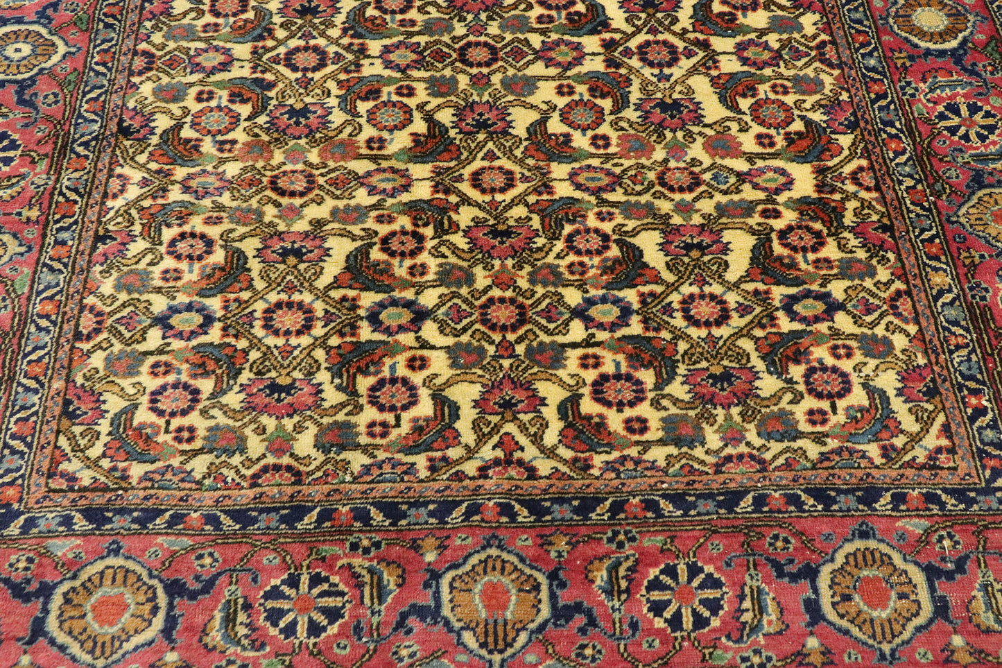 4 x 6 Vintage Turkish Sivas Rug 53068