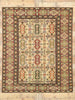 6 x 7 Vintage Turkish Oushak Rug 53070