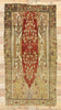 4 x 7 Vintage Turkish Oushak Prayer Rug 53071