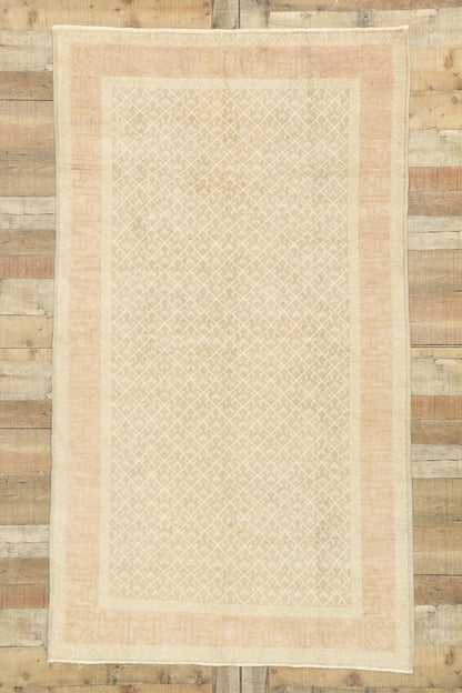 4 x 7 Vintage Turkish Sivas Rug 53072