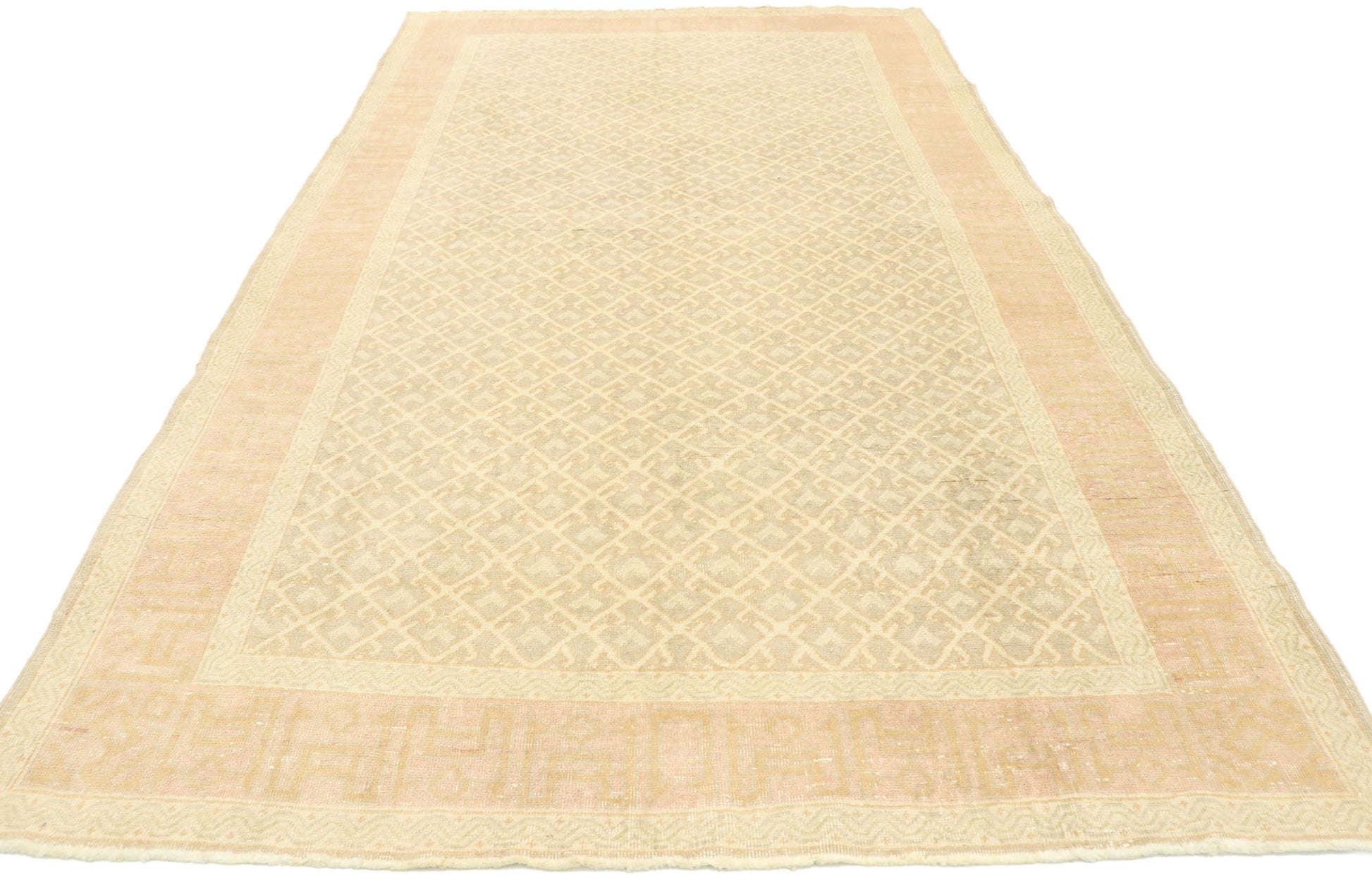 4 x 7 Vintage Turkish Sivas Rug 53072