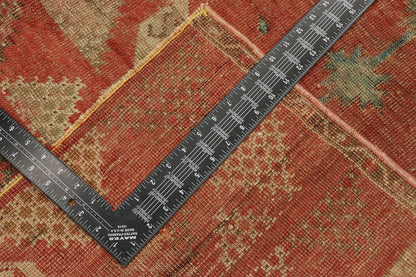 3 x 4 Vintage Turkish Oushak Prayer Rug 53076