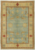 6 x 8 Vintage Turkish Oushak Rug 53080