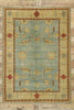 6 x 8 Vintage Turkish Oushak Rug 53080