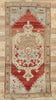 4 x 9 Vintage Turkish Oushak Rug 53081