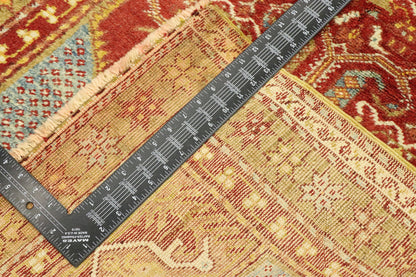 3 x 5 Vintage Turkish Oushak Prayer Rug 53083