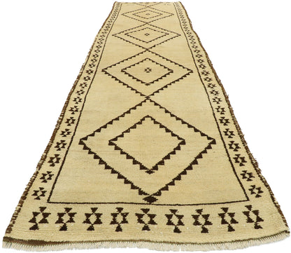 3 x 13 Vintage Turkish Oushak Runner 53084