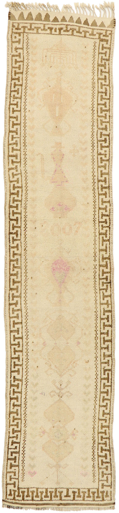 3 x 13 Vintage Turkish Oushak Runner 53085