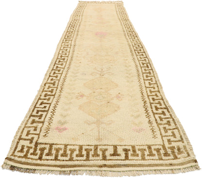 3 x 13 Vintage Turkish Oushak Runner 53085