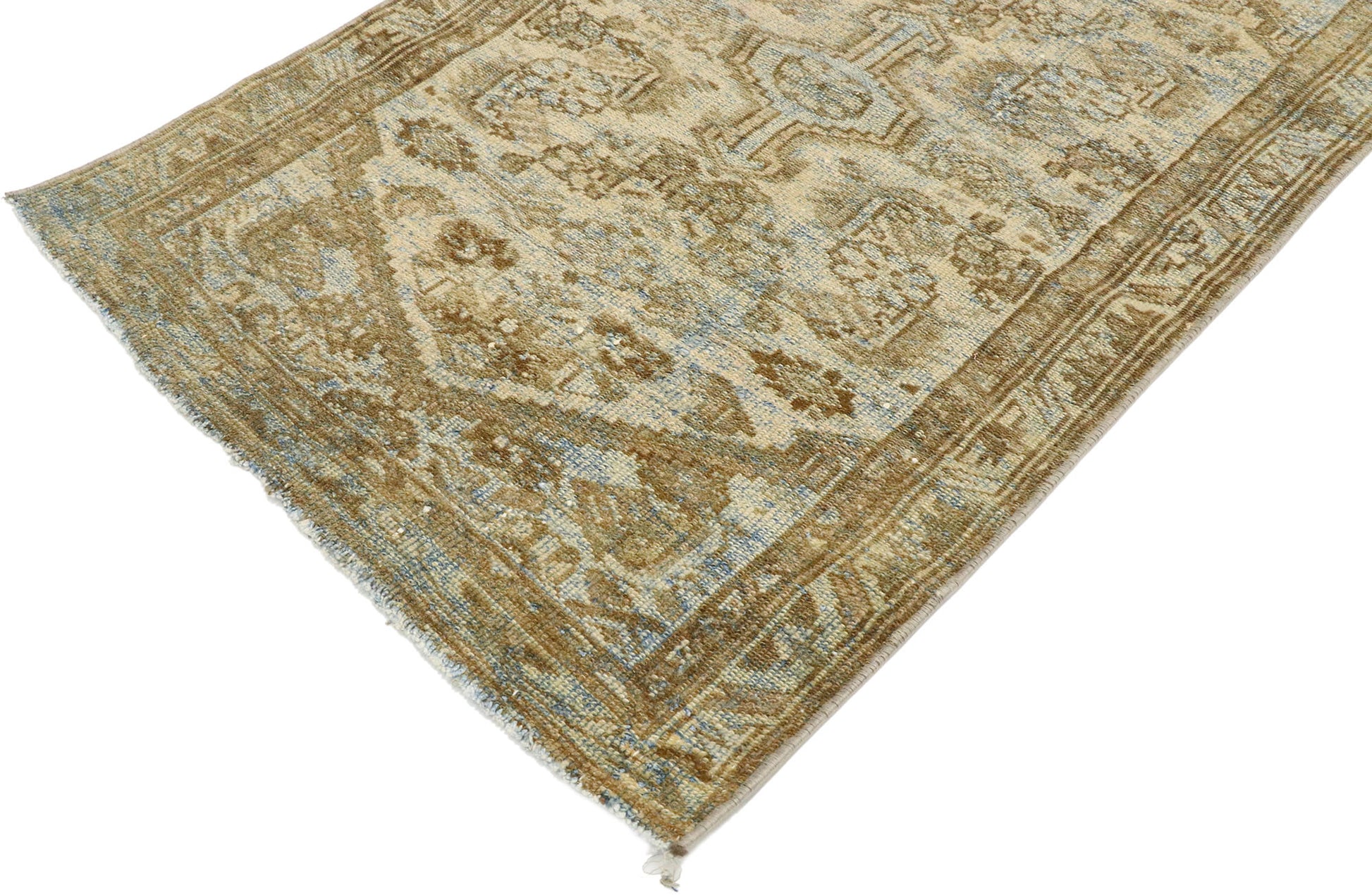 2 x 4 Vintage Persian Hamadan Rug 53090