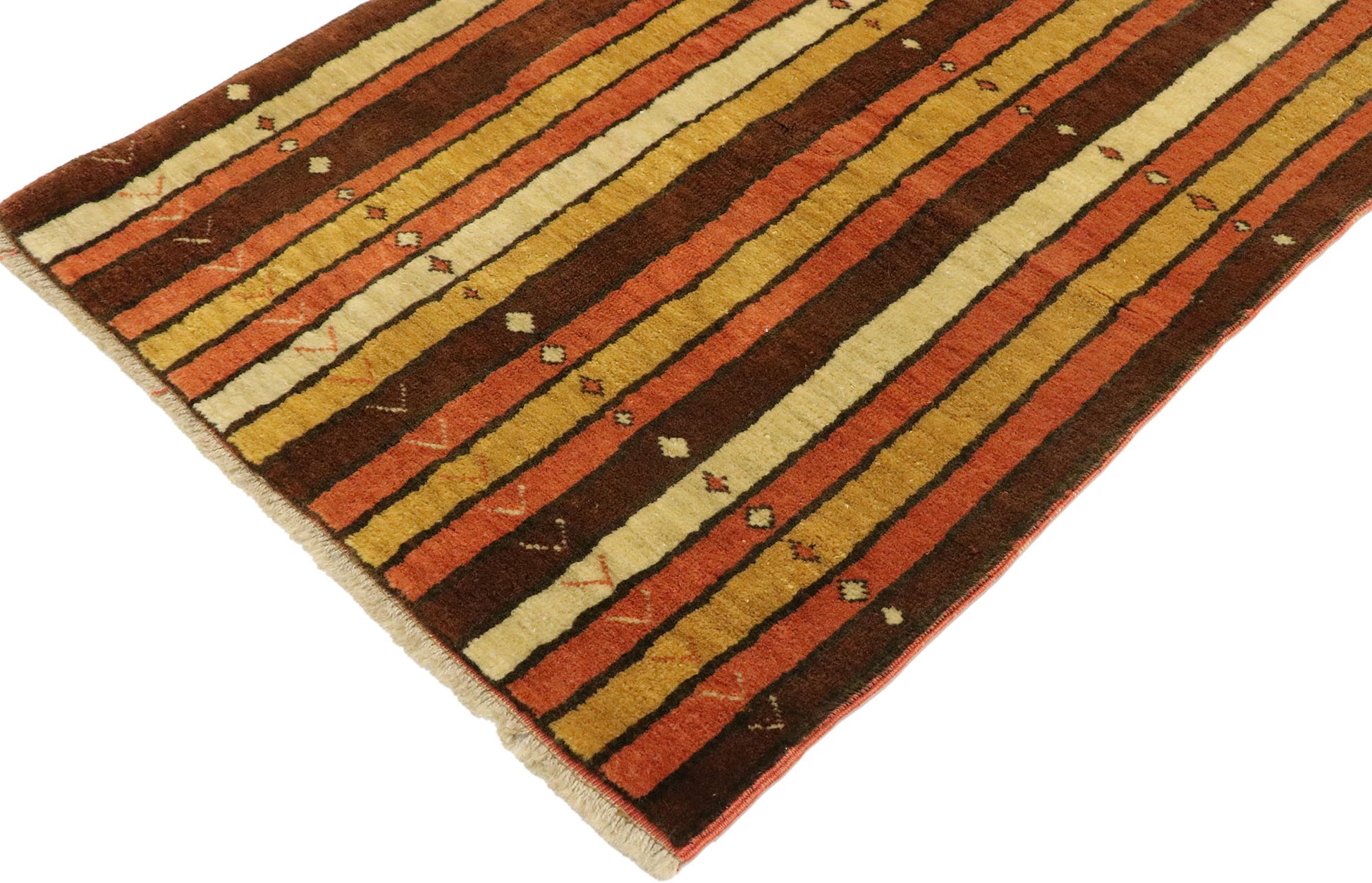 2 x 3 Vintage Turkish Oushak Rug 53094