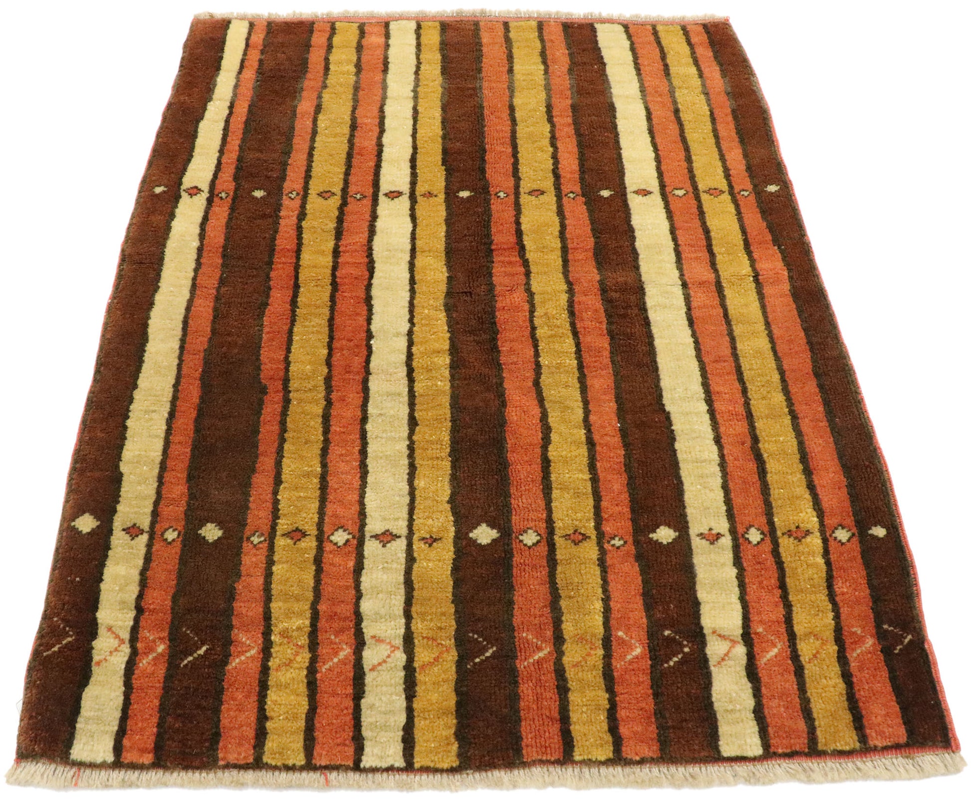 2 x 3 Vintage Turkish Oushak Rug 53094