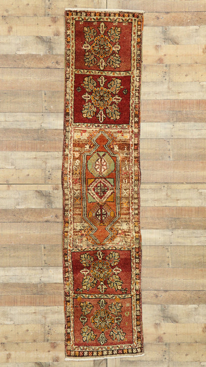 2 x 8 Vintage Turkish Oushak Runner 53095