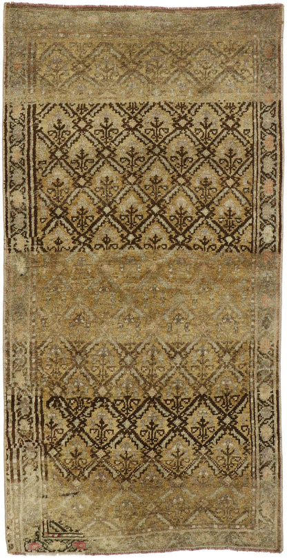 3 x 5 Vintage Turkish Oushak Rug 53097