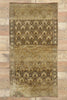 3 x 5 Vintage Turkish Oushak Rug 53097