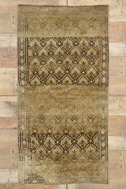 3 x 5 Vintage Turkish Oushak Rug 53097
