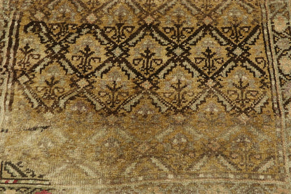 3 x 5 Vintage Turkish Oushak Rug 53097