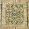 3 x 3 Vintage Turkish Oushak Rug 53098