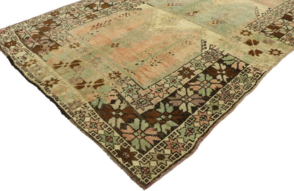 5 x 12 Vintage Turkish Prayer Saph Rug 53100
