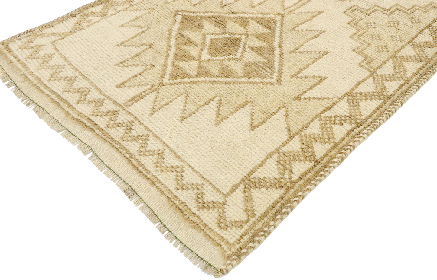 3 x 11 Vintage Turkish Oushak Rug 53106