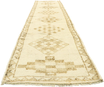 3 x 11 Vintage Turkish Oushak Runner 53108