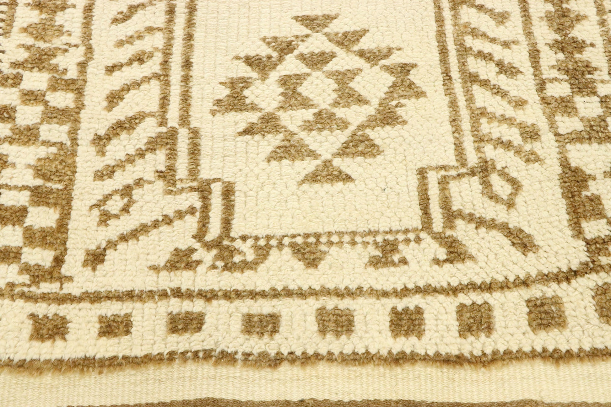 3 x 12 Vintage Turkish Oushak Runner 53109