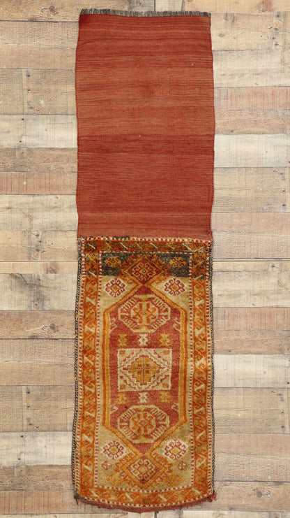 2 x 6 Vintage Turkish Oushak Saddlebag Throw Rug 53111