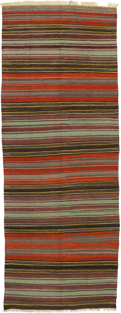 5 x 14 Vintage Turkish Kilim Rug 53114