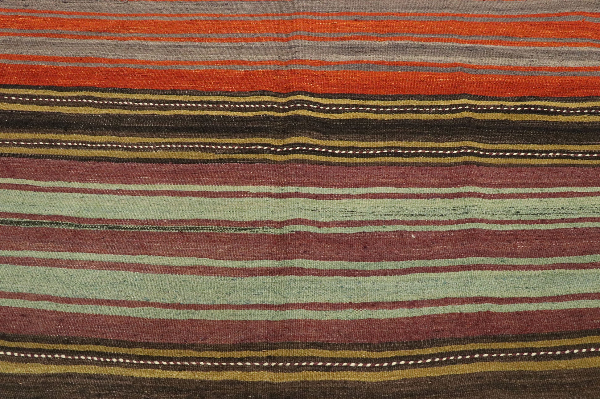 5 x 14 Vintage Turkish Kilim Rug 53114