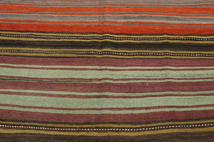5 x 14 Vintage Turkish Kilim Rug 53114