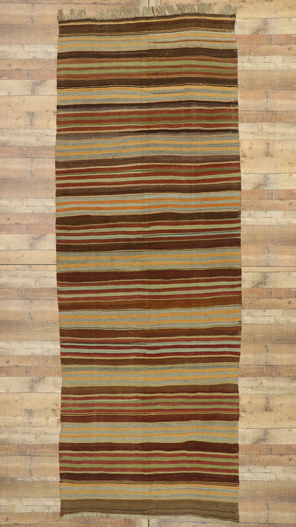 5 x 13 Vintage Turkish Kilim Runner 53115