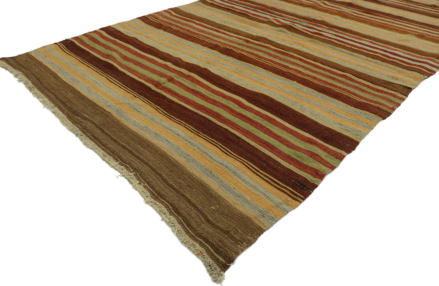 5 x 13 Vintage Turkish Kilim Runner 53115