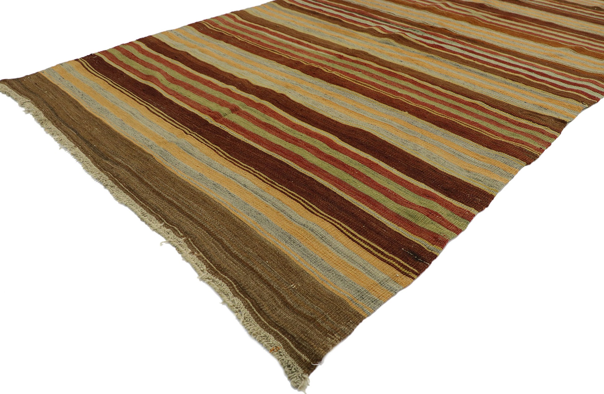 5 x 13 Vintage Turkish Kilim Runner 53115