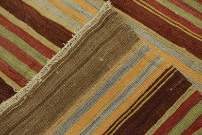 5 x 13 Vintage Turkish Kilim Runner 53115