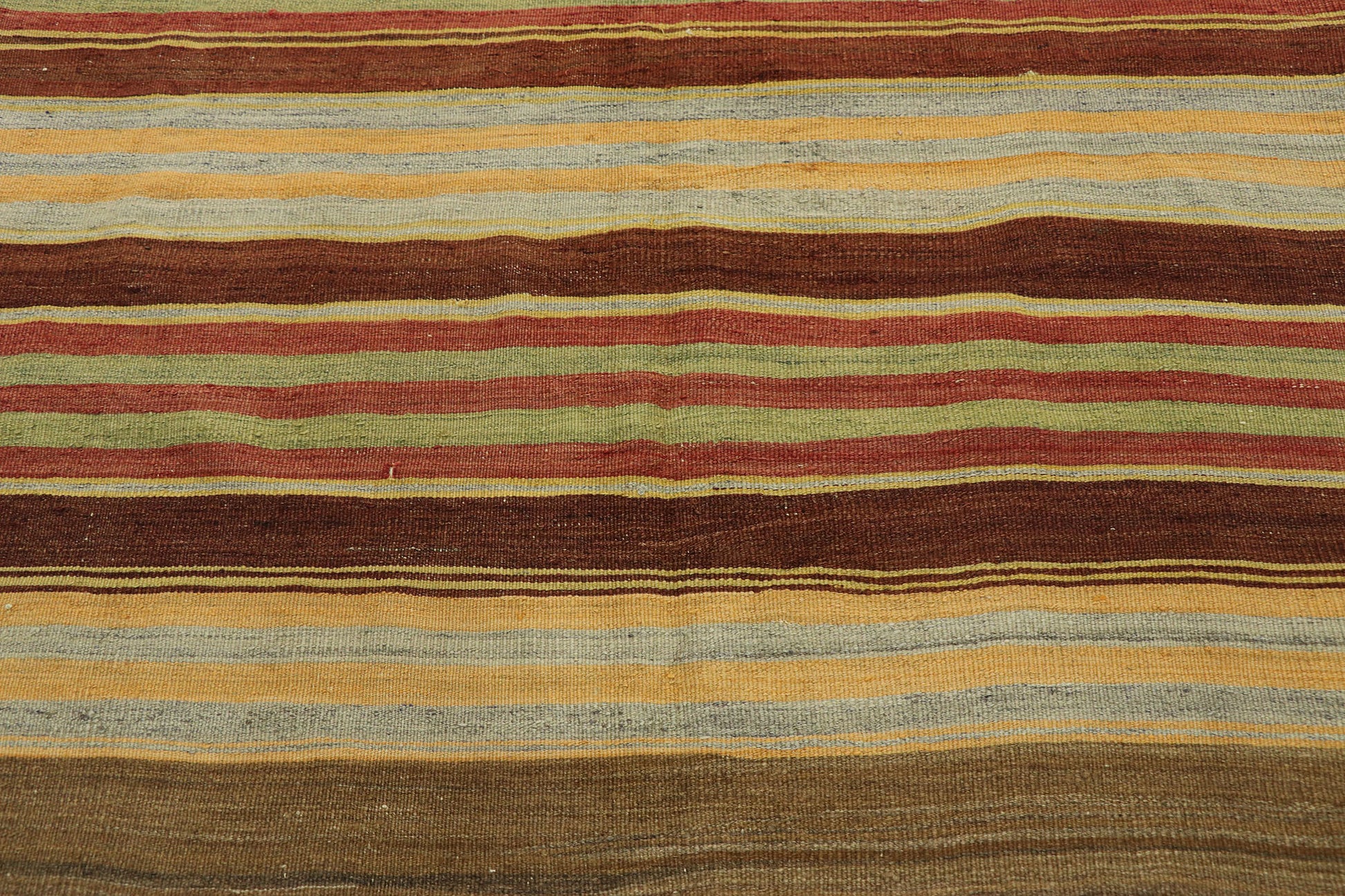 5 x 13 Vintage Turkish Kilim Runner 53115