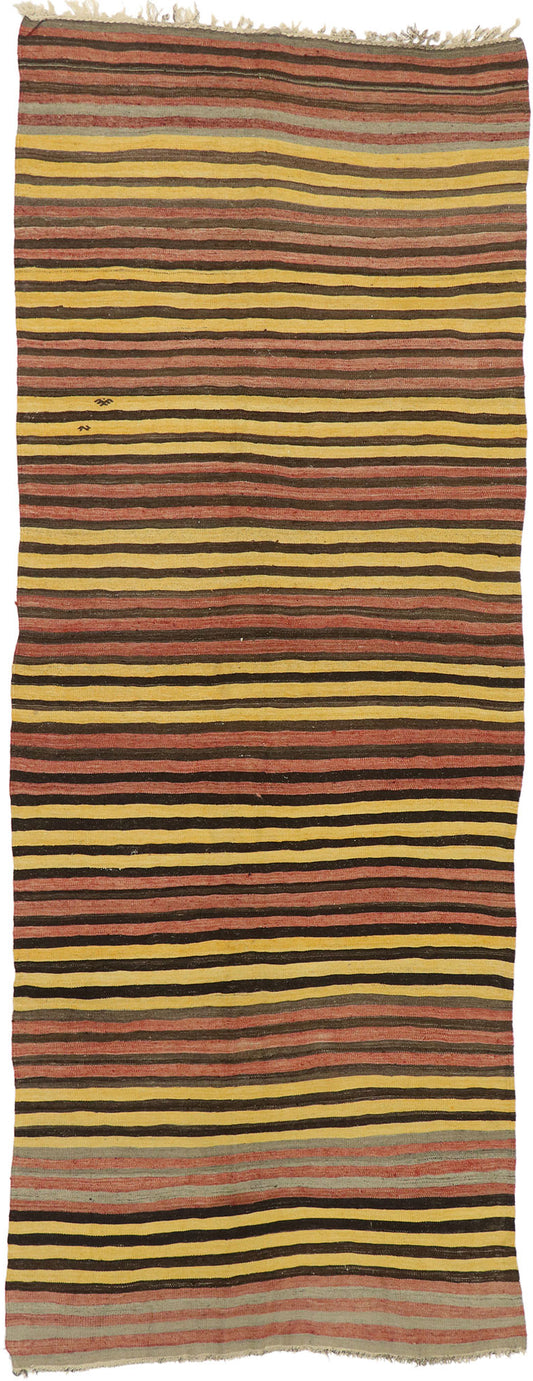 5 x 12 Vintage Turkish Kilim Rug 53116
