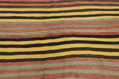 5 x 12 Vintage Turkish Kilim Rug 53116