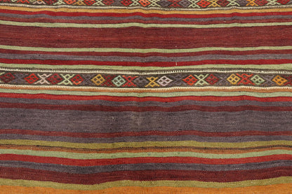 5 x 14 Vintage Turkish Kilim Rug 53118