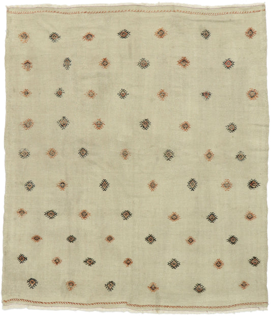 6 x 7 Vintage Turkish Kilim Rug 53119