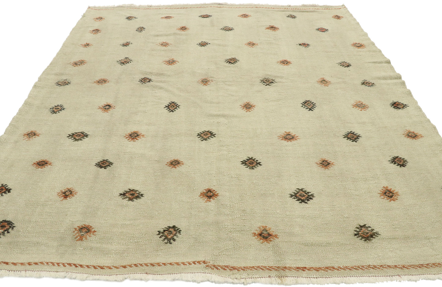 6 x 7 Vintage Turkish Kilim Rug 53119
