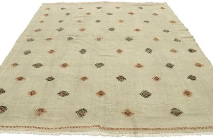 6 x 7 Vintage Turkish Kilim Rug 53119