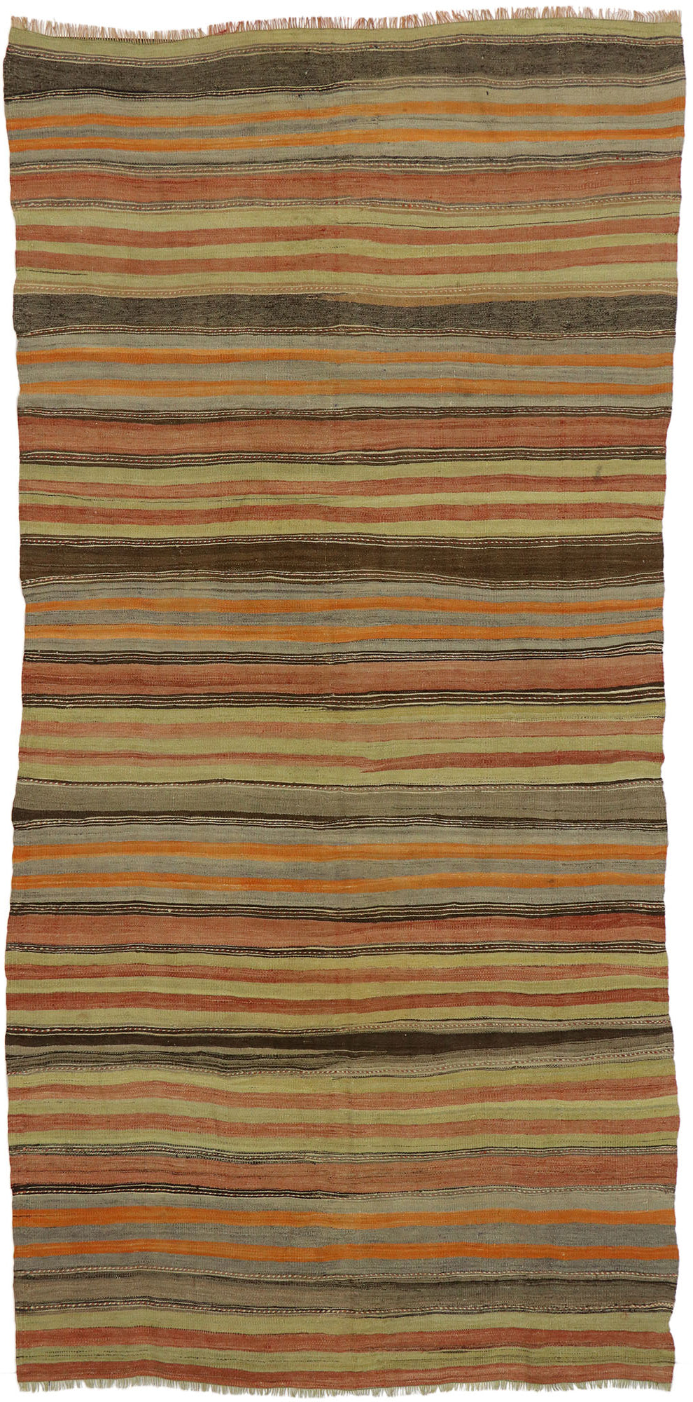 5 x 9 Vintage Turkish Kilim Rug 53121