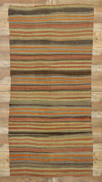 5 x 9 Vintage Turkish Kilim Rug 53121