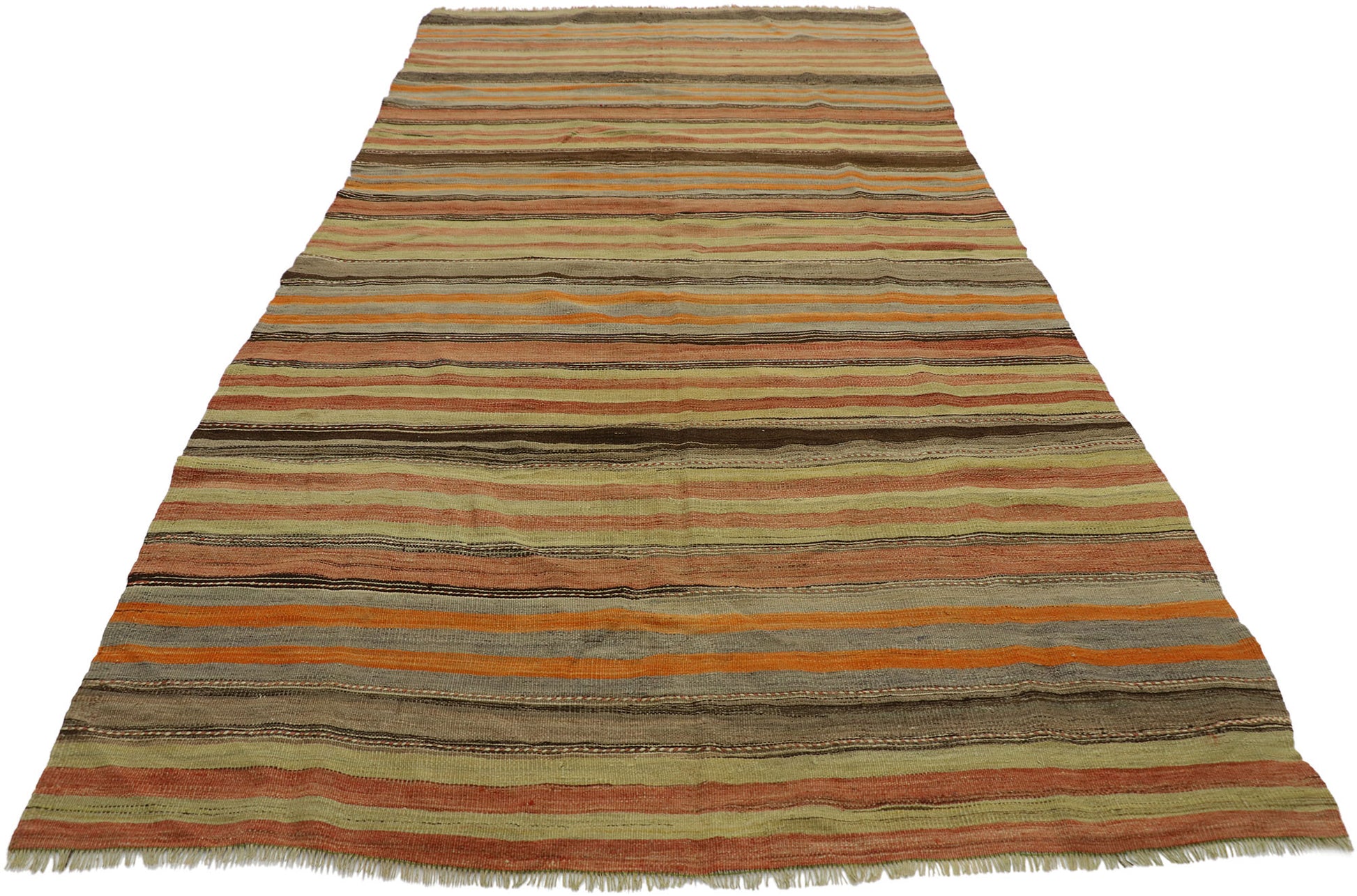 5 x 9 Vintage Turkish Kilim Rug 53121