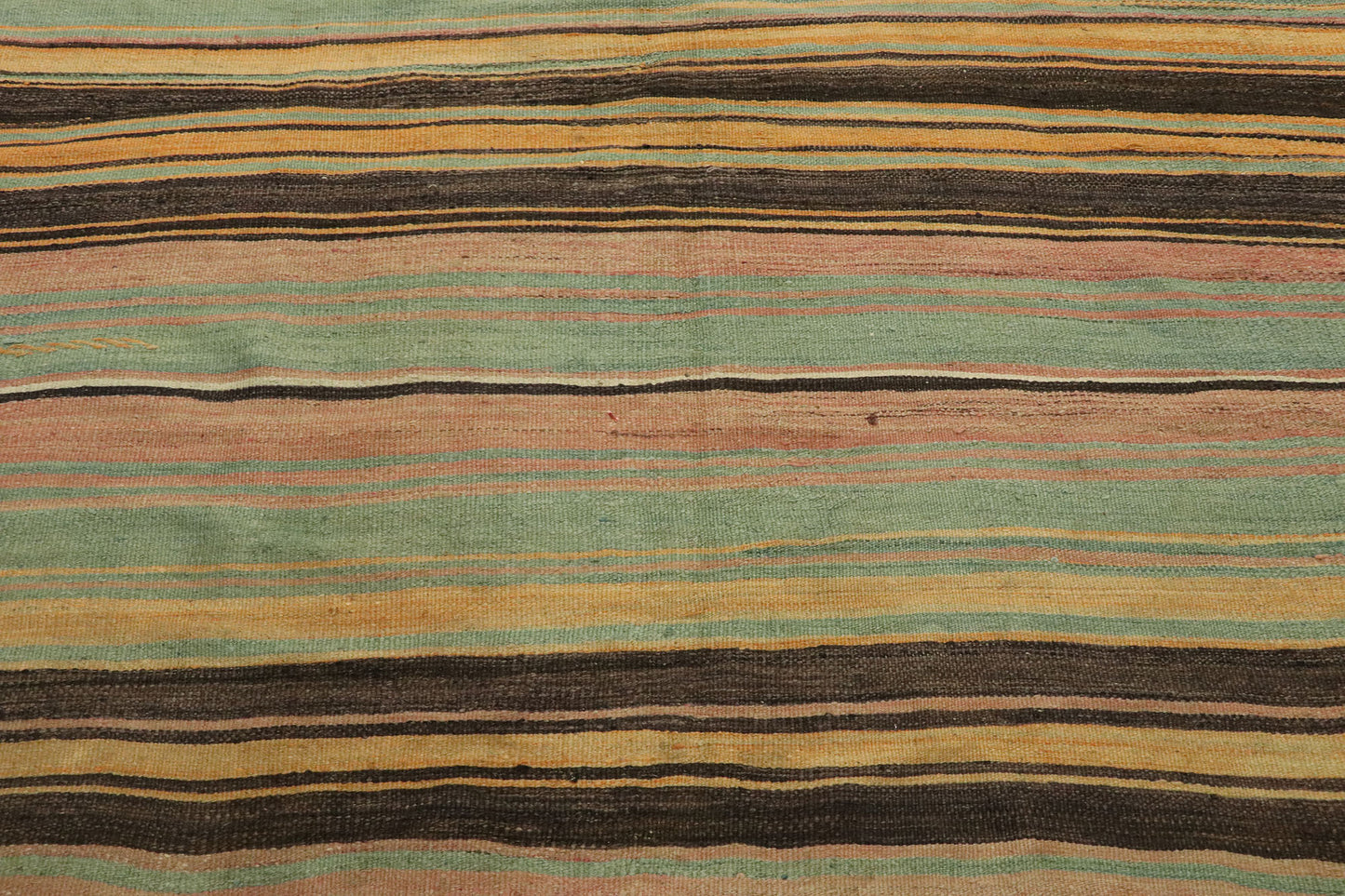 5 x 11 Vintage Turkish Kilim Rug 53122