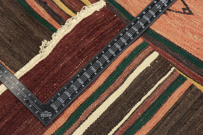 5 x 16 Vintage Turkish Kilim Rug 53126