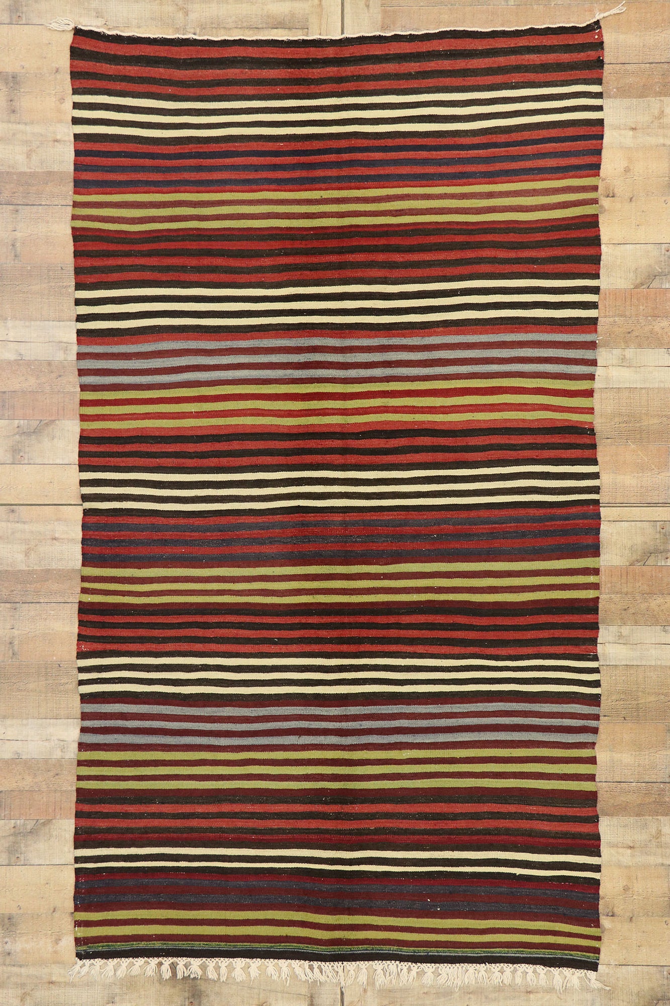 5 x 9 Vintage Turkish Kilim Rug 53127